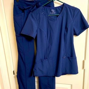 Cherokee navy blue scrubs